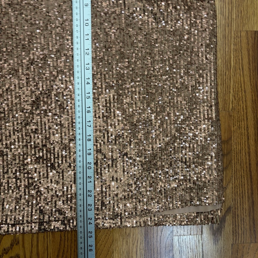 Gianni Bini Copper Sequin Tank Top - Picture 6 of 8